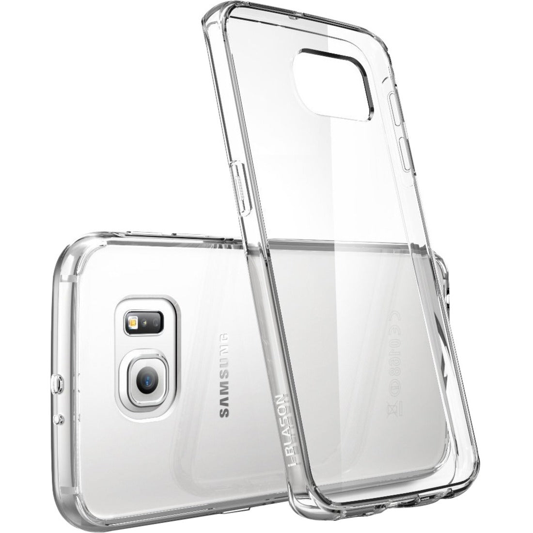 i-Blason Galaxy S6 Edge Halo Scratch Resistant Hybrid Clear Case