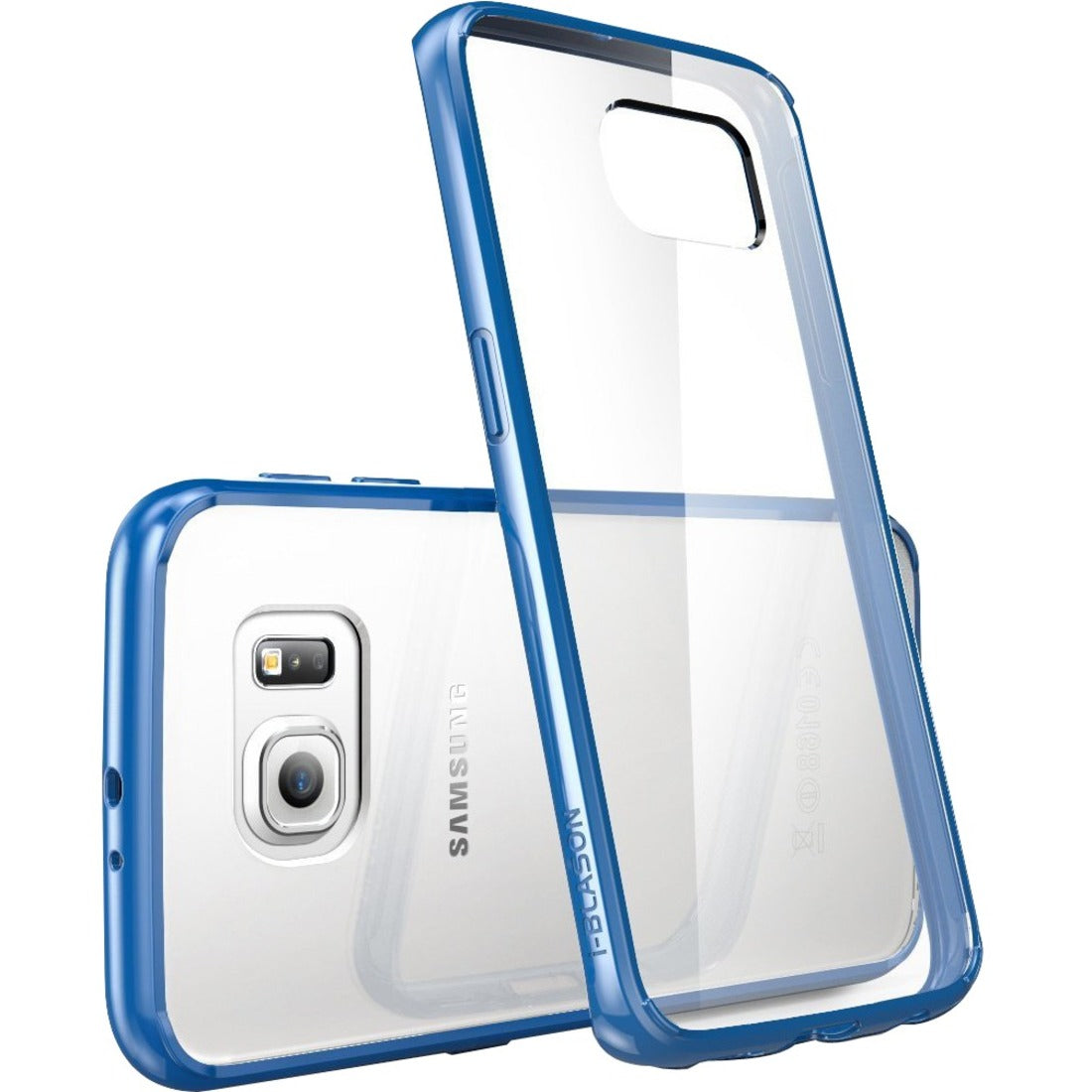 i-Blason Galaxy S6 Edge Halo Scratch Resistant Hybrid Clear Case