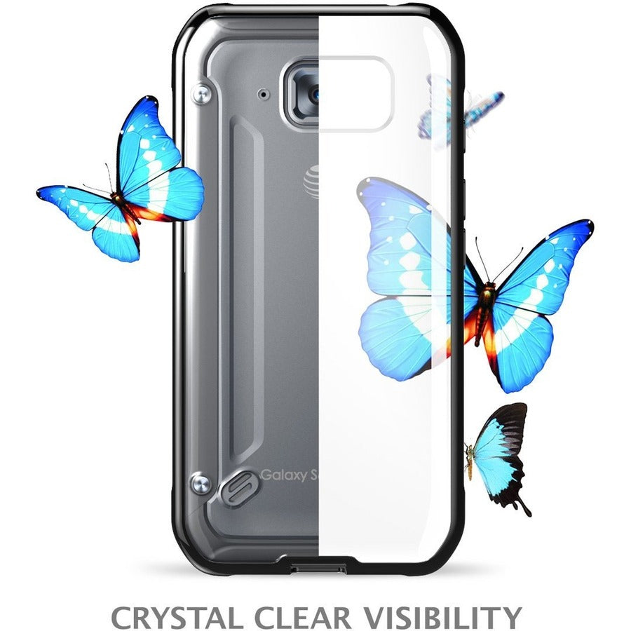 i-Blason Galaxy S6 Active Halo Scratch Resistant Hybrid Clear Case