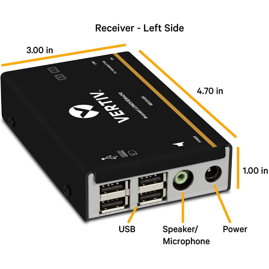 Vertiv Avocent LV 4000 Series High Quality KVM Extender Kit with Receiver & Transmitter