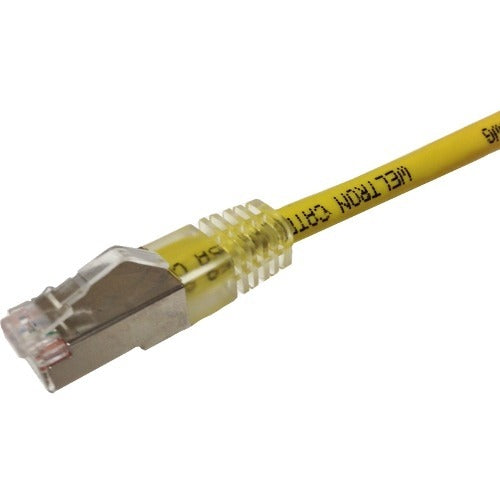 Weltron Cat.6a FTP Network Cable, 1 x RJ-45 Network, 90-C6ABS-20YL, Yellow