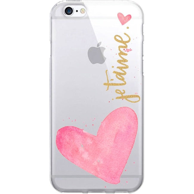 Centon OTM Artist Prints Clear Phone Case, Je Taime
