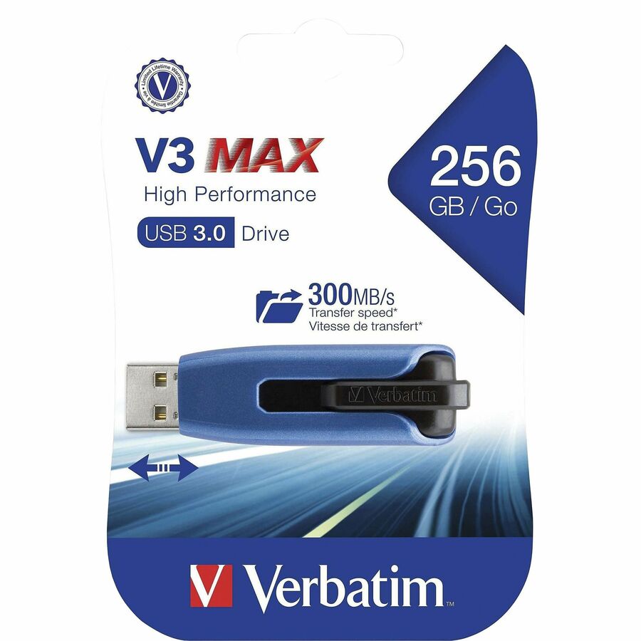 Verbatim 256GB Store 'n' Go V3 MAX USB 3.0 Flash Drive