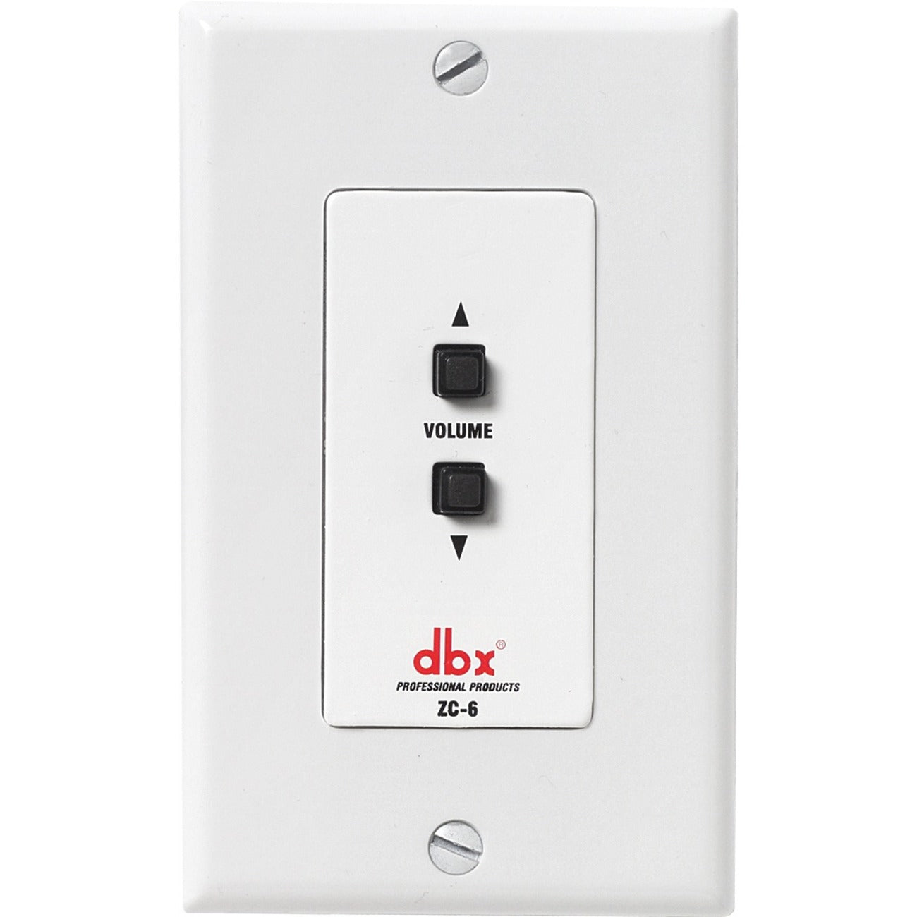 dbx ZC6 Wall-Mounted Zone Controller, DBXZC6V