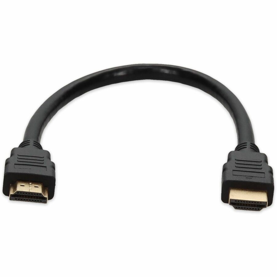 1ft HDMI 1.3 Male to HDMI 1.3 Male Black Cable For Resolution Up to 2560x1600 (WQXGA)