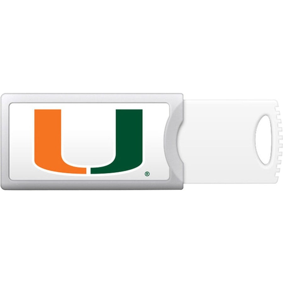Centon OTM University of Miami Push USB Flash Drive, Classic