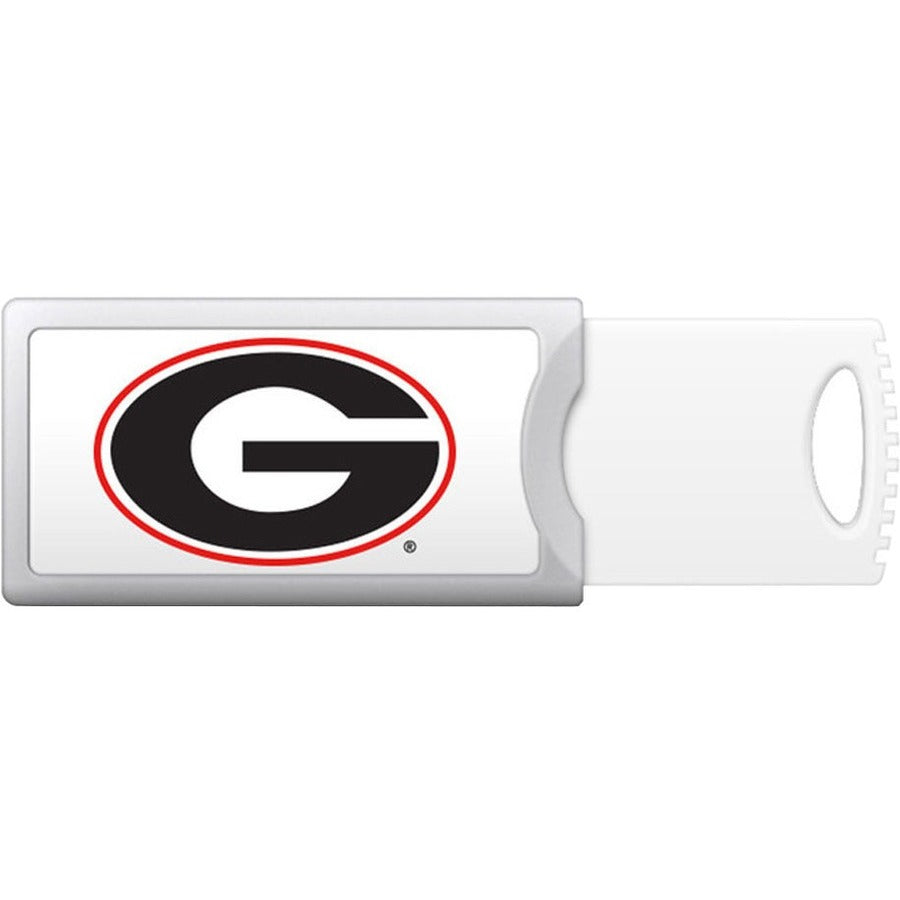 Centon OTM University of Georgia Push USB Flash Drive, Classic