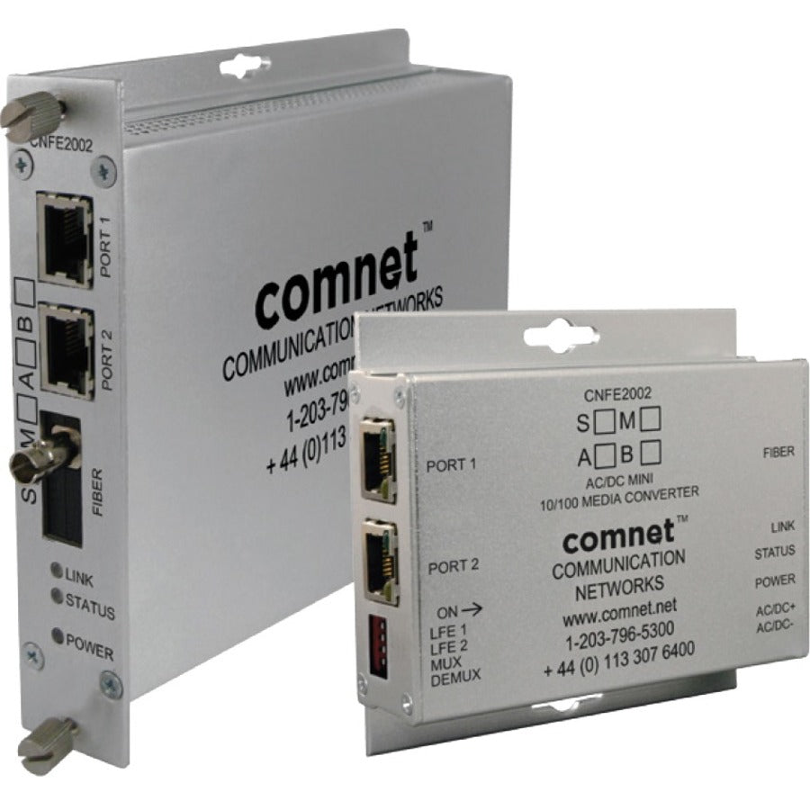 ACRE ComNet 2 Ch 10/100 Mbps Ethernet 1310nm, 60 W PoE++
