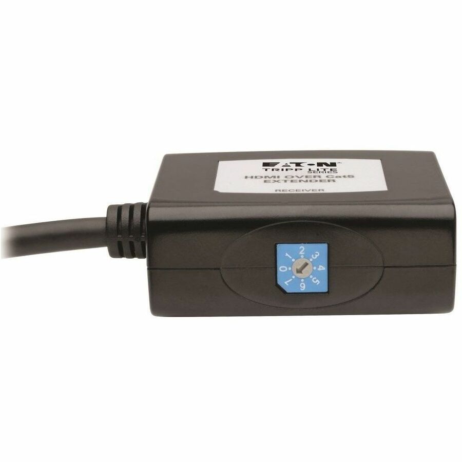 Eaton Tripp Lite Series HDMI over Cat5/6 Extender, Pigtail-Style Receiver for Video/Audio, USB Powered, Up to 125 ft. (38 m), TAA