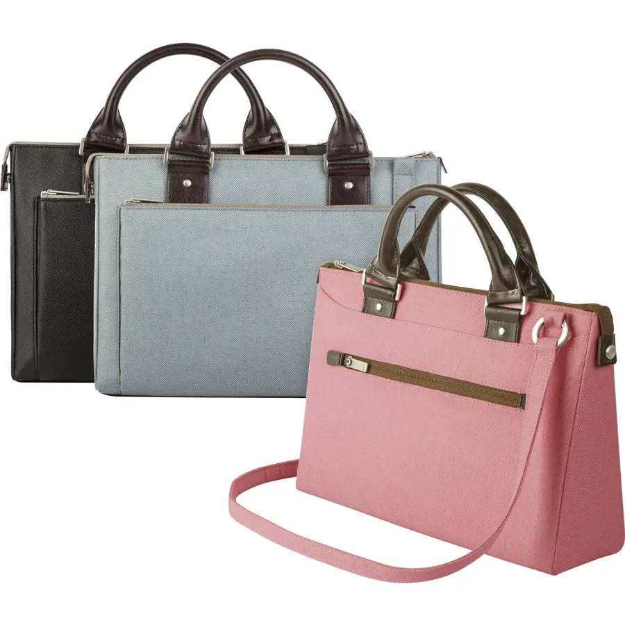 Moshi Urbana Mini Lightweight Bag - Metro Black, Padded Phone/tablet Compartments, Detachable Shoulder Strap