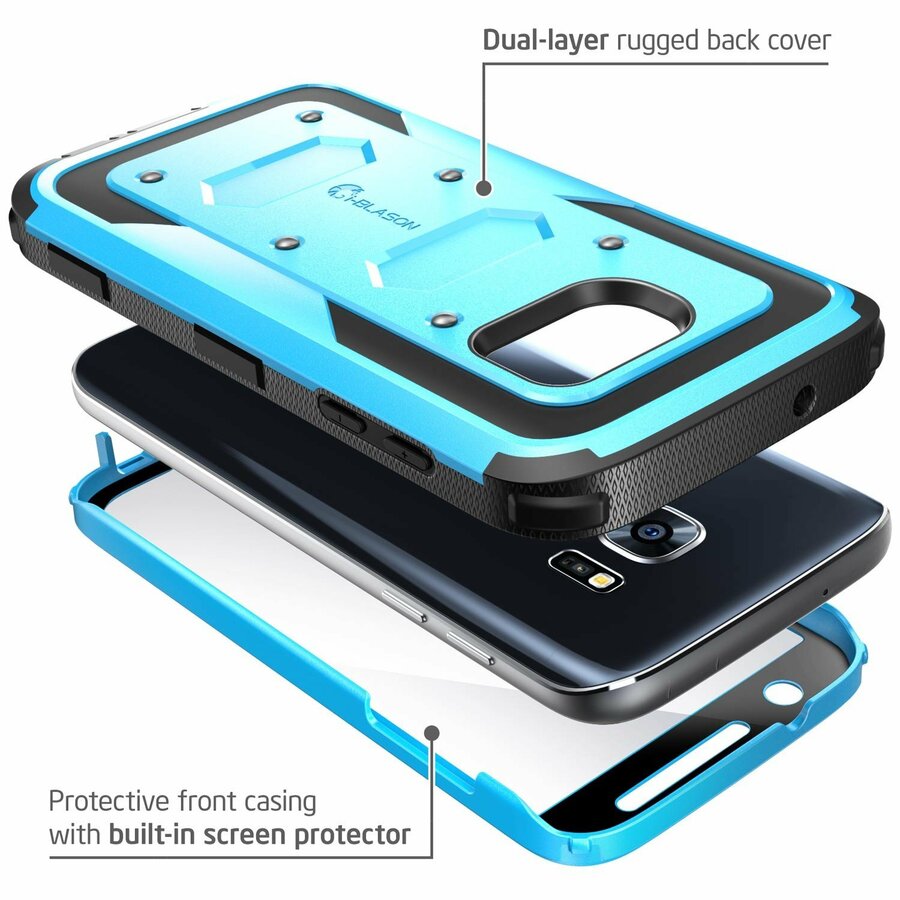 i-Blason SUP Galaxy S7 Armorbox Dual Layer Full Body Protective Case
