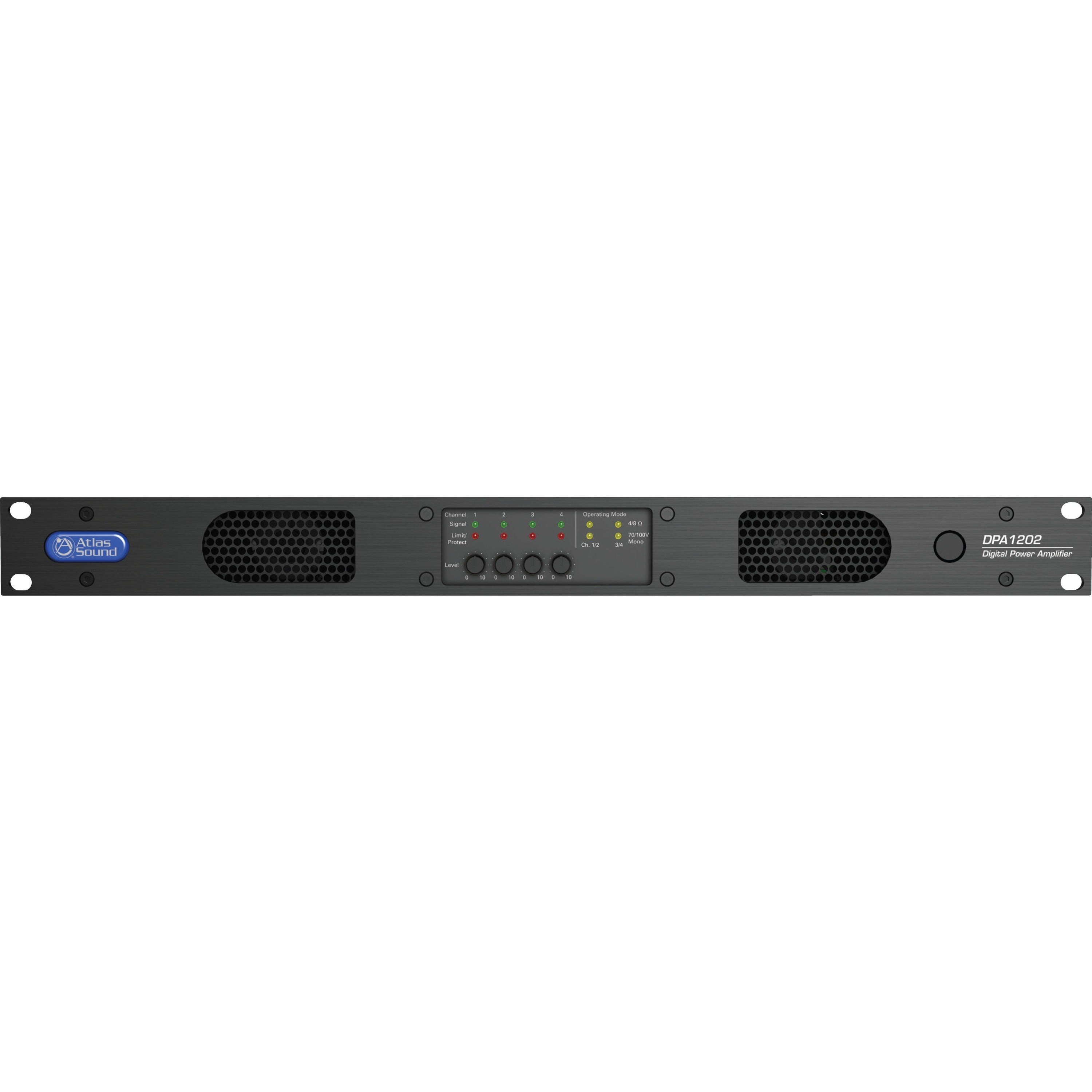 AtlasIED DPA1202 Amplifier - 1200 W RMS - 4 Channel
