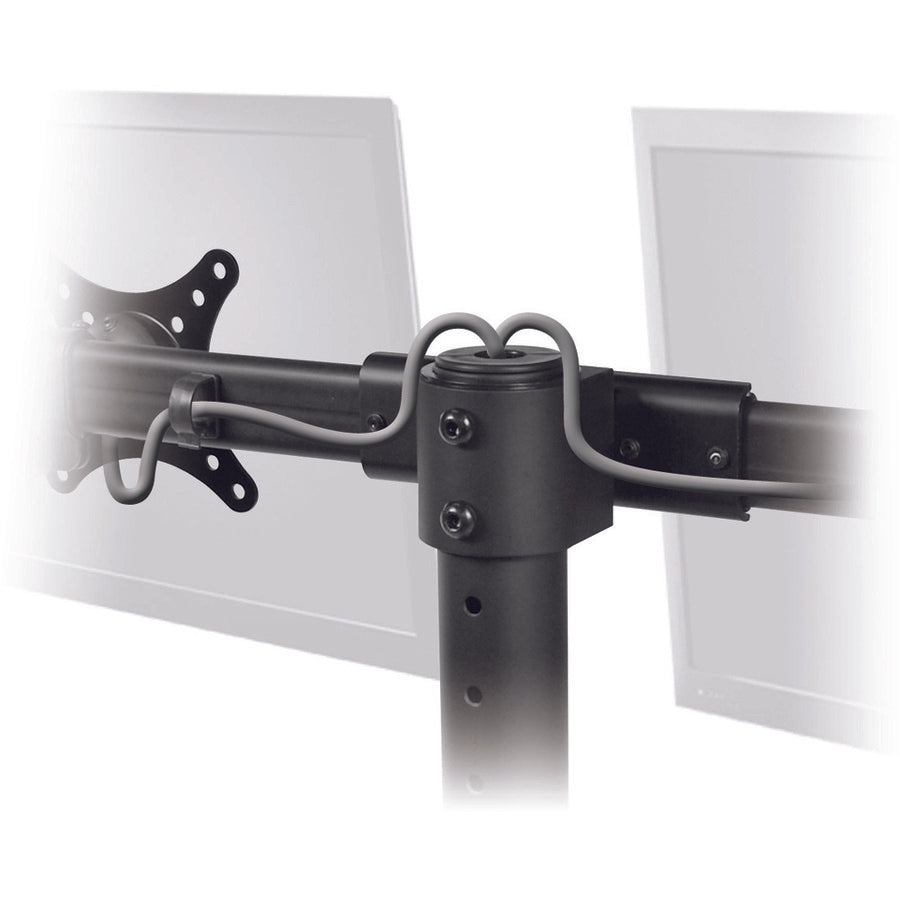 SIIG, Freestanding Dual Monitor Desk Stand - 13" to 27", Max Load 22 lbs