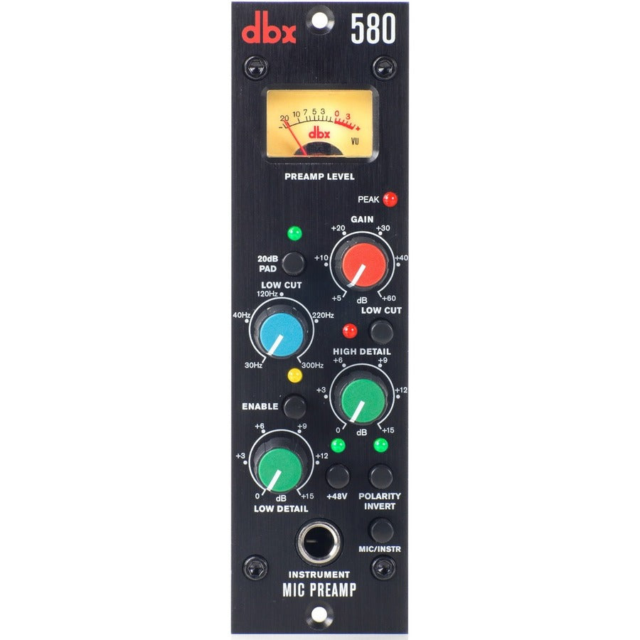 dbx Harman Mic Preamp - 500 Series, DBX580