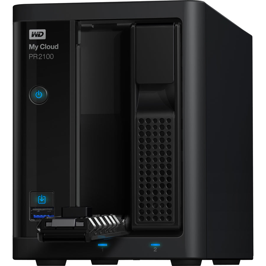 Western WD 16TB My Cloud PR2100 Pro Series Media Server with Transcoding, NAS - Network Attached Storage