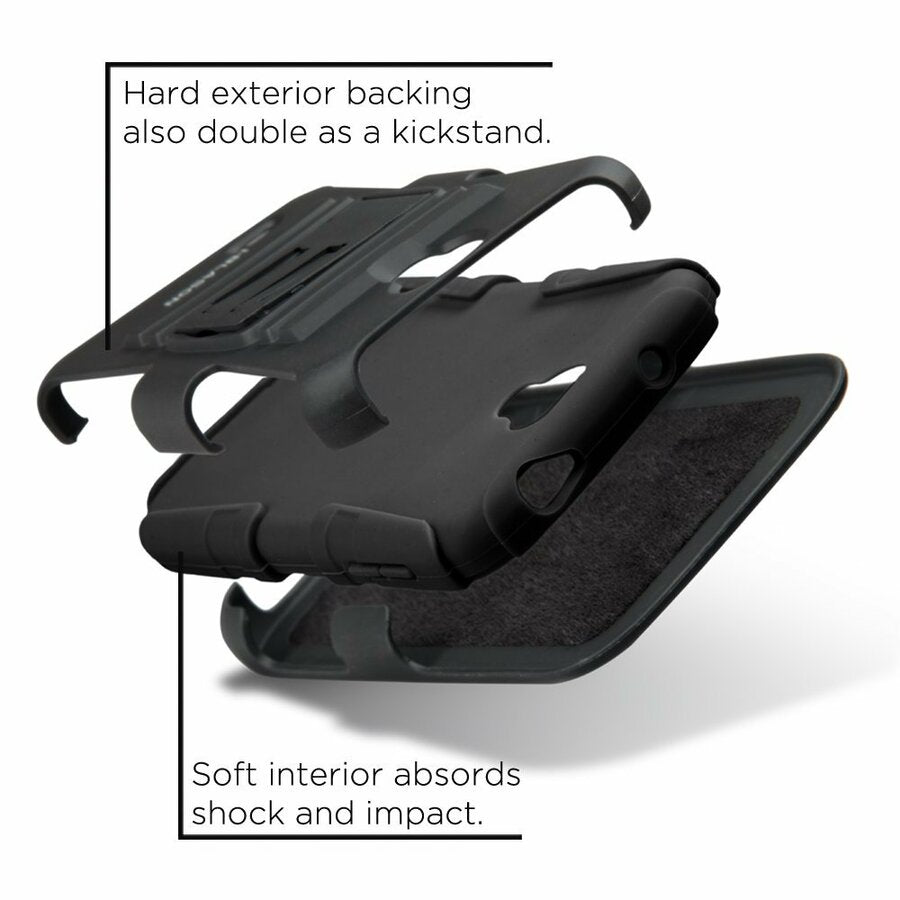 i-Blason Carrying Case Smartphone - Black