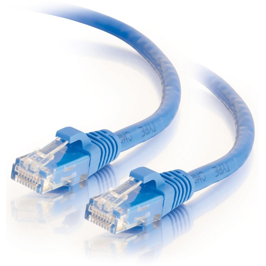 C2G 5ft Cat6 Snagless Unshielded UTP Ethernet Network Patch Cable (RJ45 M/M), Blue, Standard RJ45 Connectors, 5600pf/100m