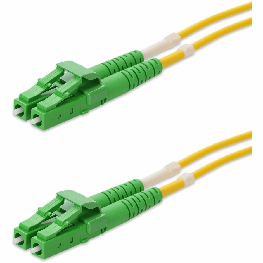 AddOn 15m ALC to ALC Yellow OS2 Duplex OFNR (Riser-Rated) SMF Fiber Patch Cable