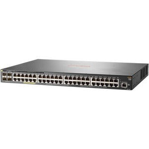 Hewlett Packard HPE 2930F 48G PoE+ 4SFP Switch, 1000Base-X, Ethernet