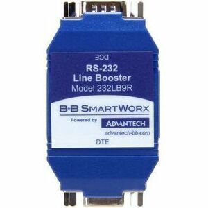 Advantech B+B SmartWorx RS-232 9-pin Line Booster, 100 ft, 232LB9R