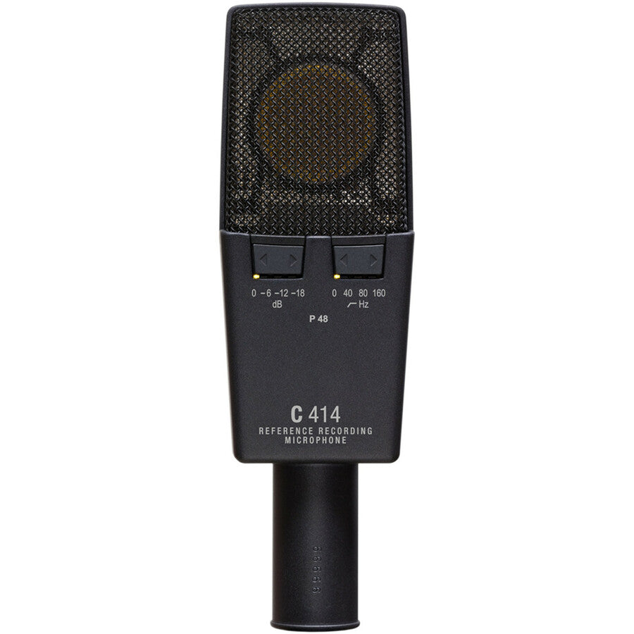 HARMAN AKG C414 XLS Wired Condenser Microphone, 1.5 in, 3059X00050, lte, XLR
