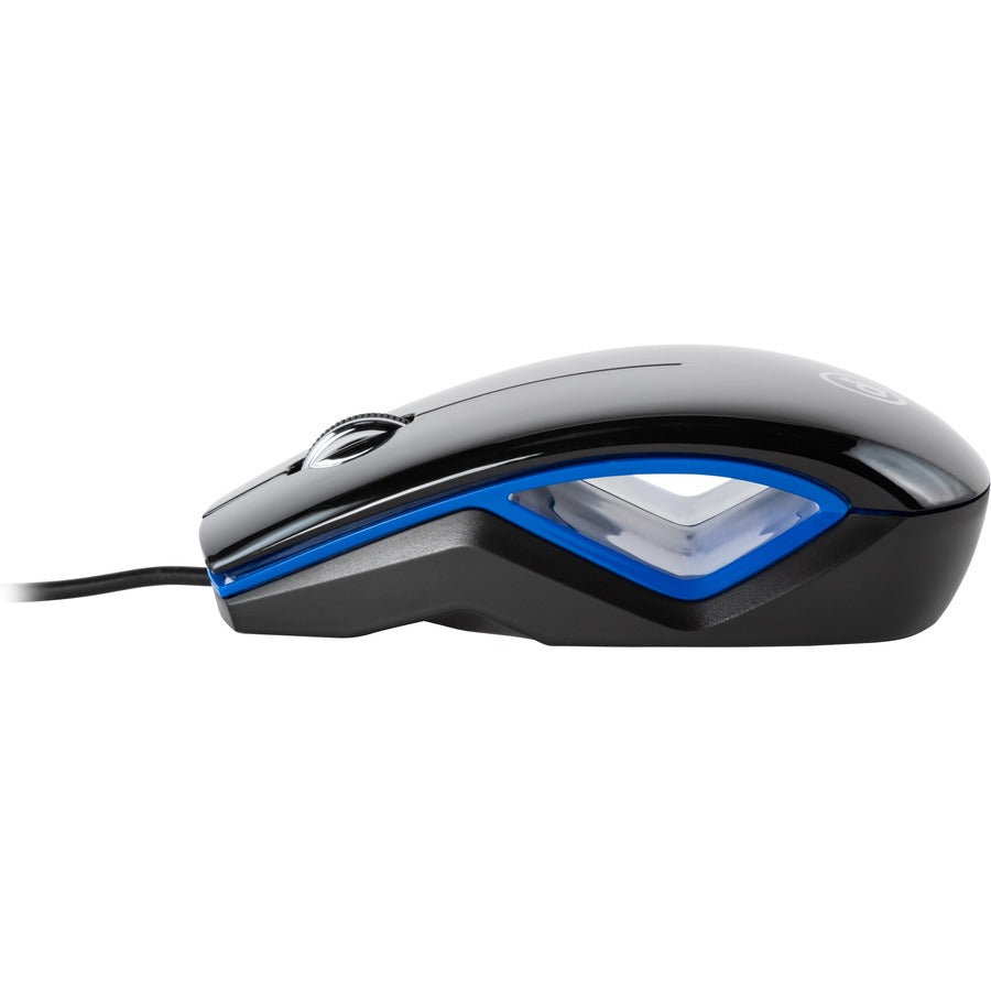 Allsop Digital Innovations AllTerrain Wired 3-Button Mouse, Blue, USB