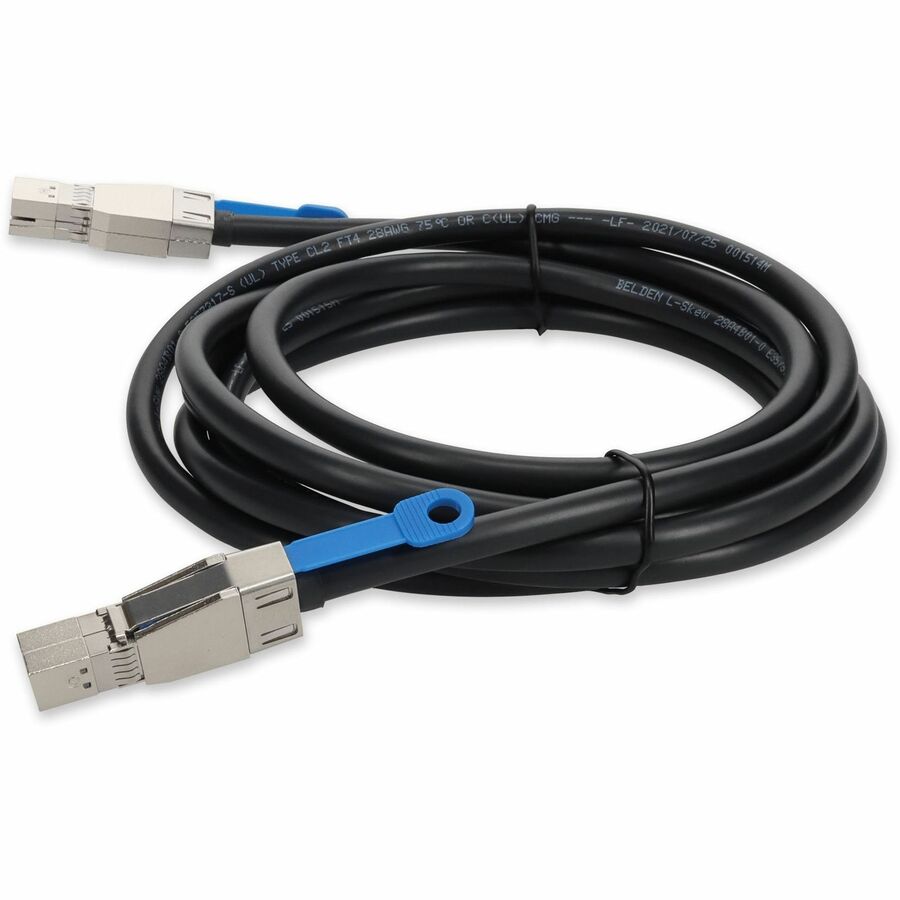 2m Dell&reg; 470-AATP Compatible SFF-8644 External Mini-SAS HD Male to Male Storage Cable
