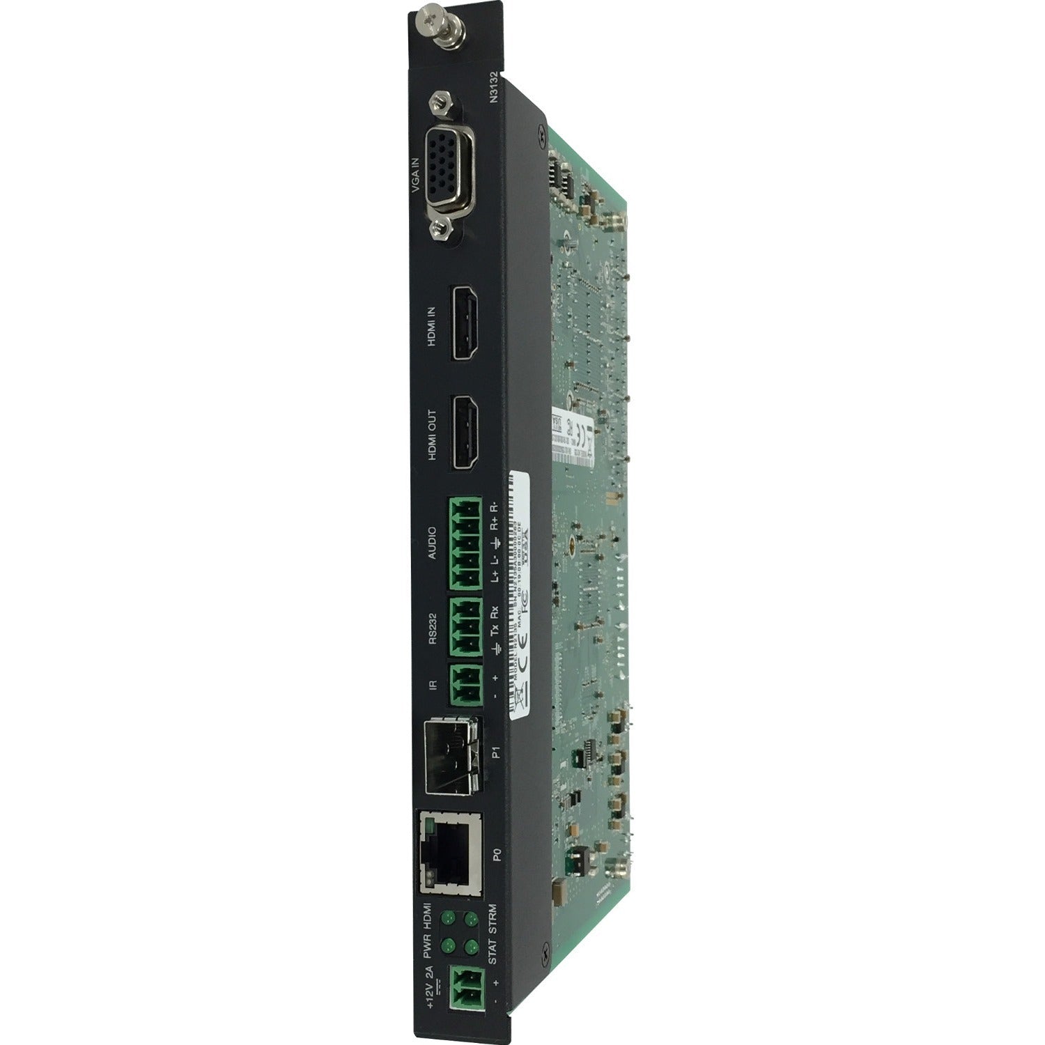 HARMAN AMX H.264 Compressed Video over IP Encoder, PoE, SFP, HDMI, USB for Record, Card, FGN3132-CD