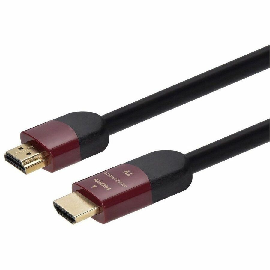 Monoprice HDMI Data Transfer Cable, Black, 60 ft, With HDMI