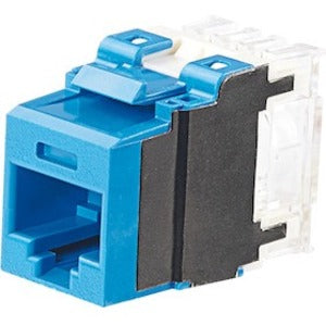 PANDUIT NETKEY CAT6A 8POSITION 8WIRE Blue Network Connector