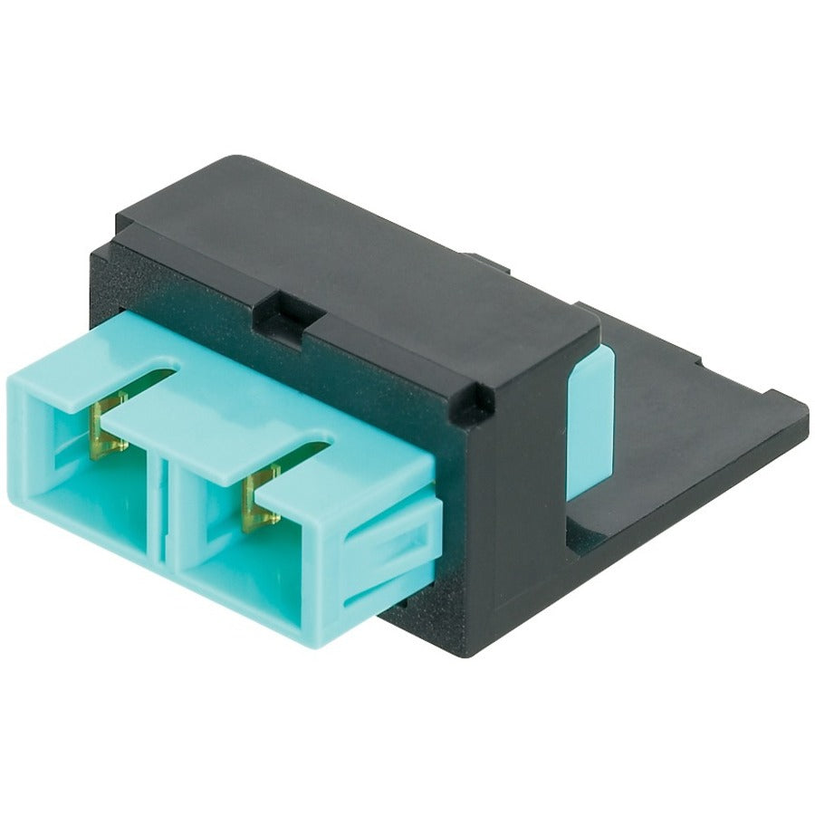 PANDUIT SC AQUA ADAPT BLK MOD W/ Network Connector