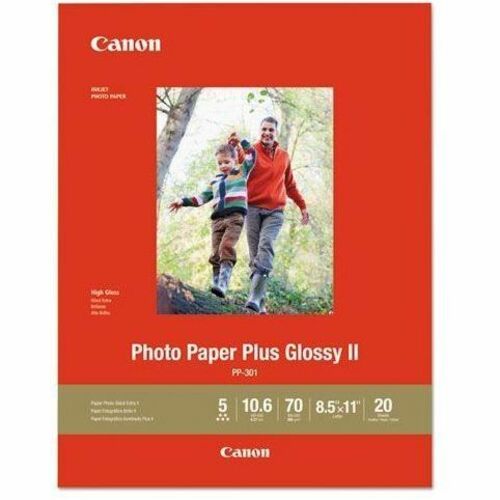 Canon Photo Paper Plus Glossy II - PP-301 - LTR (20 Sheets)