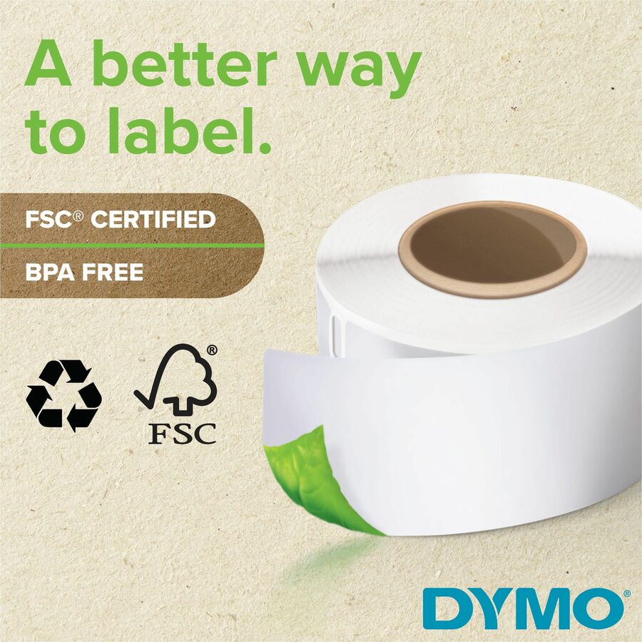 Newell Dymo LW Multi-Purpose Labels 1/2" x 1", White