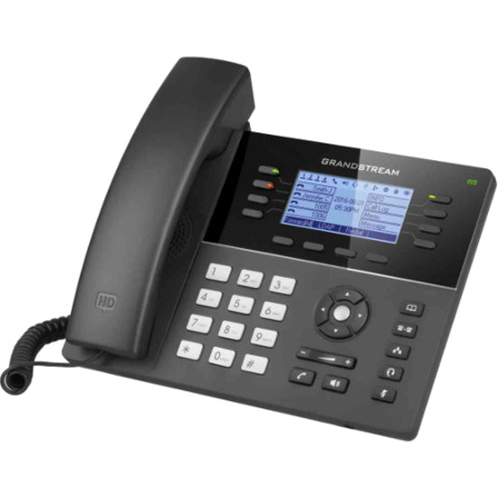 Grandstream GXP1782 IP Phone - Corded - Wall Mountable, Desktop - Black
