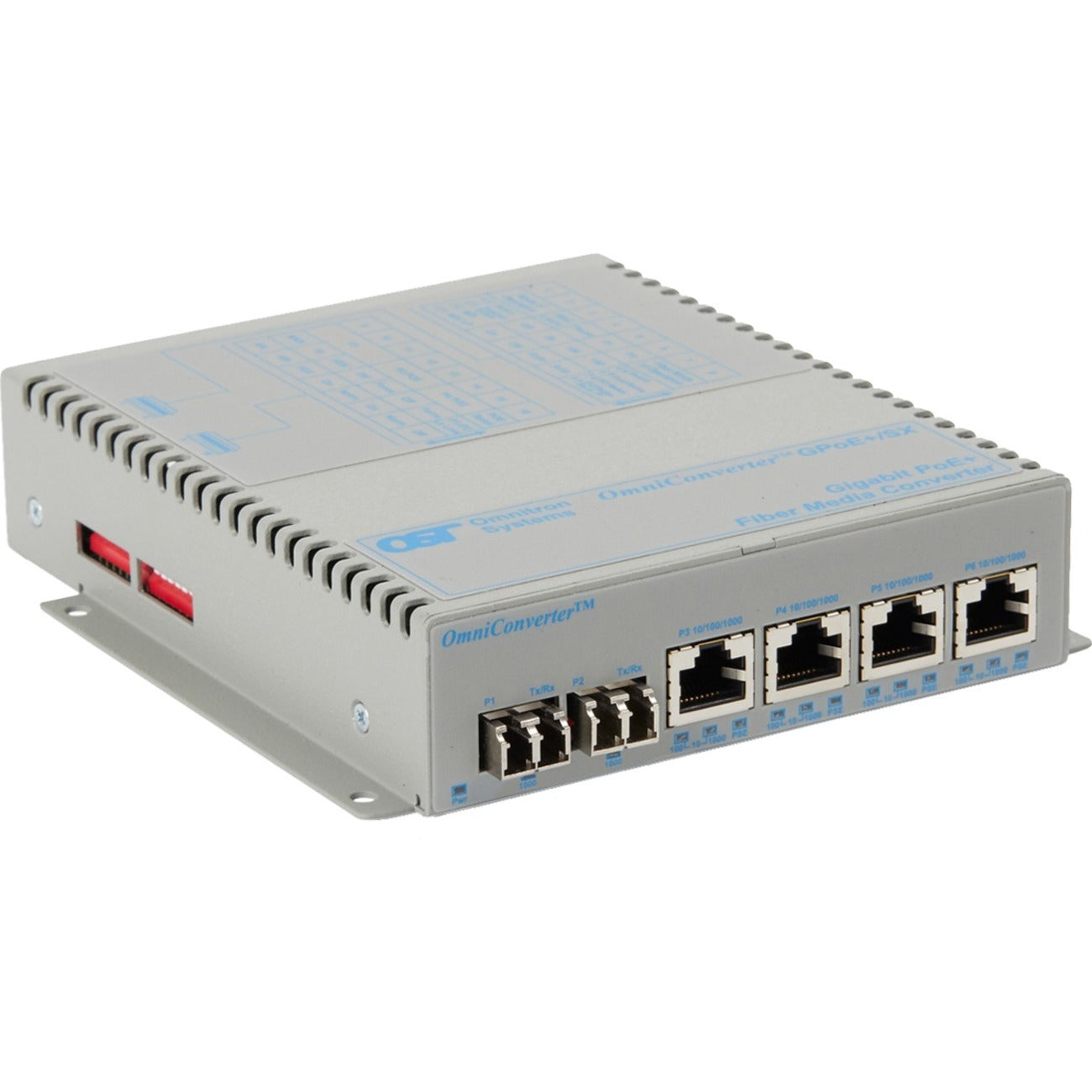 omnitron-systems-omniconverter-gpoe-sx-4x-poe-2x-lc-single-mode-12km-us-ac-powered