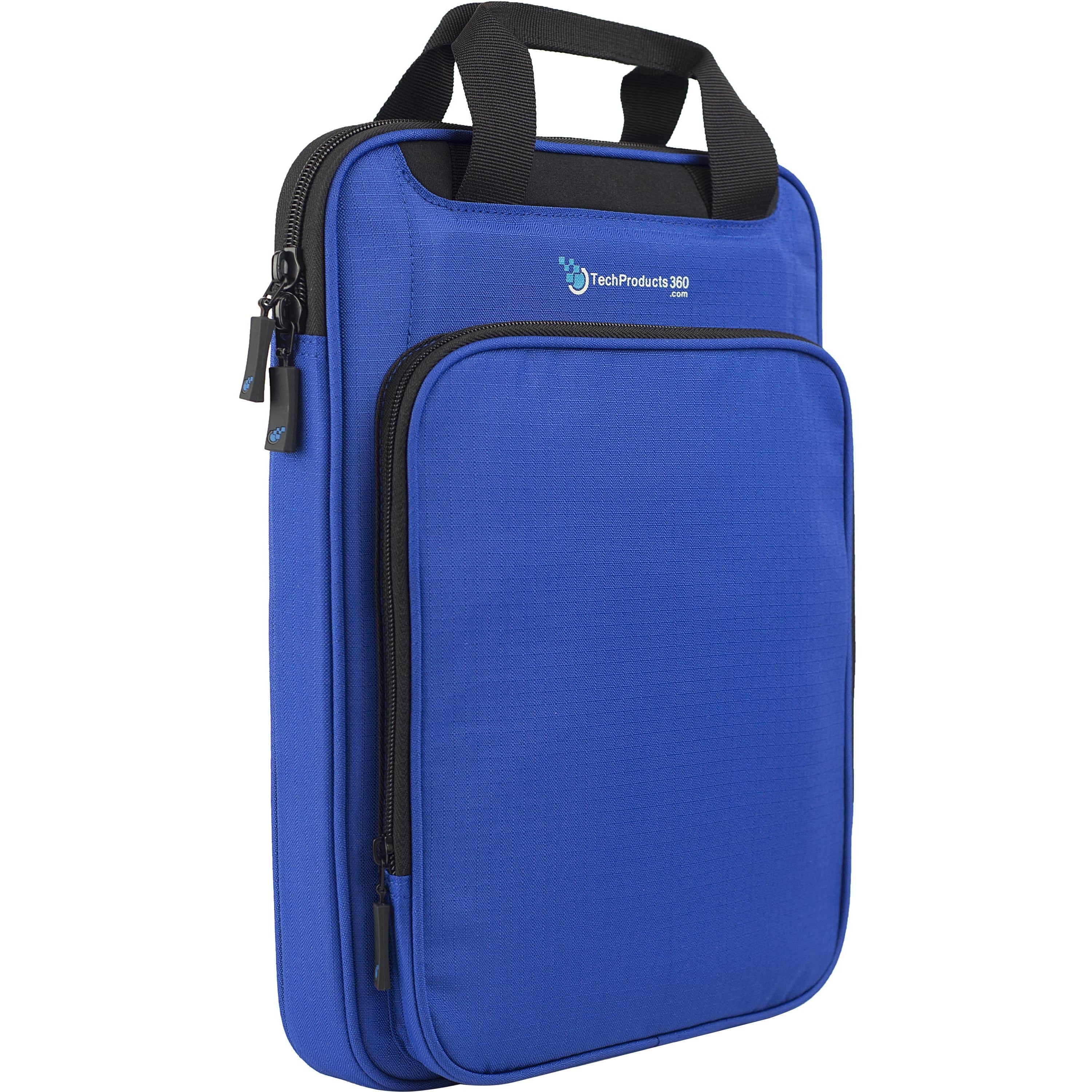 TechProducts360.com TechProducts360 Vertical Vault Carrying Case for 13" Notebook - Blue