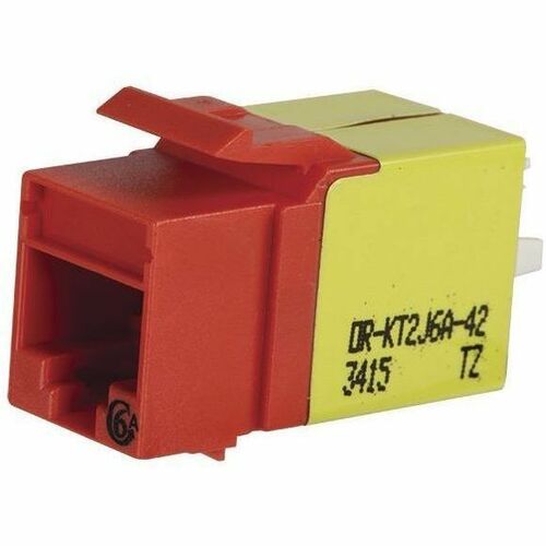 ortronics-category-6a-keystone-jack-lacing-cap-termination-red