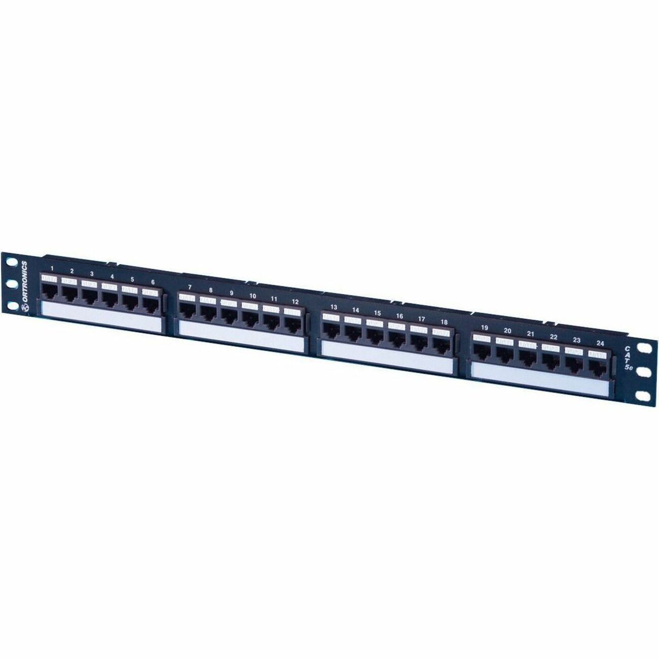 Legrand Ortronics TechChoice Flat Patch Panel Category 5e 24 Port