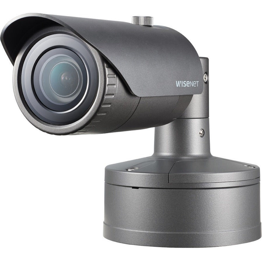 HANWHA Wisenet XNO-6020R 2 Megapixel Outdoor HD Network Camera - Color, Monochrome - Bullet, 11.7 in, Gray, Wired