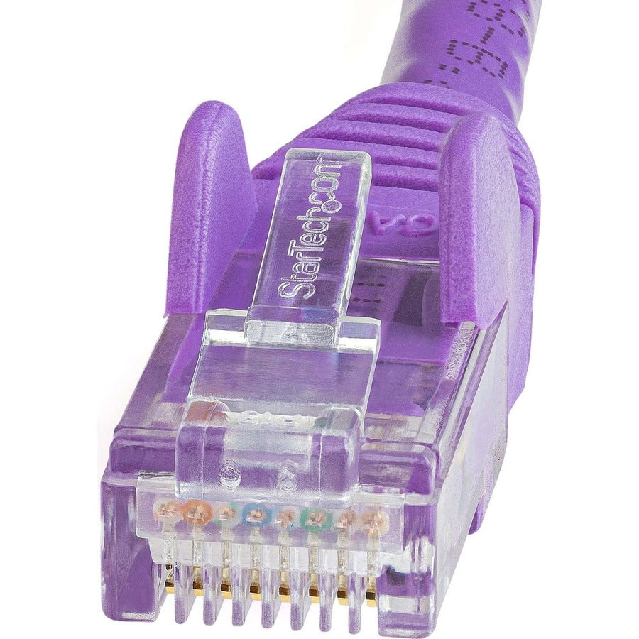 StarTech.com 5ft CAT6 Ethernet Cable - Purple Snagless Gigabit - 100W PoE UTP 650MHz Category 6 Patch Cord UL Certified Wiring/TIA