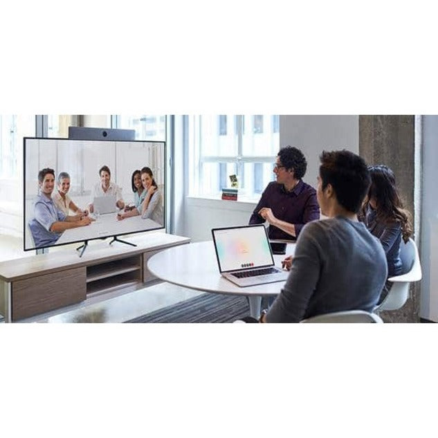 Cisco Webex Room Kit is a powerful collaboration solution that integrates with flat panel displays to bring more intelligence and usability to your small to