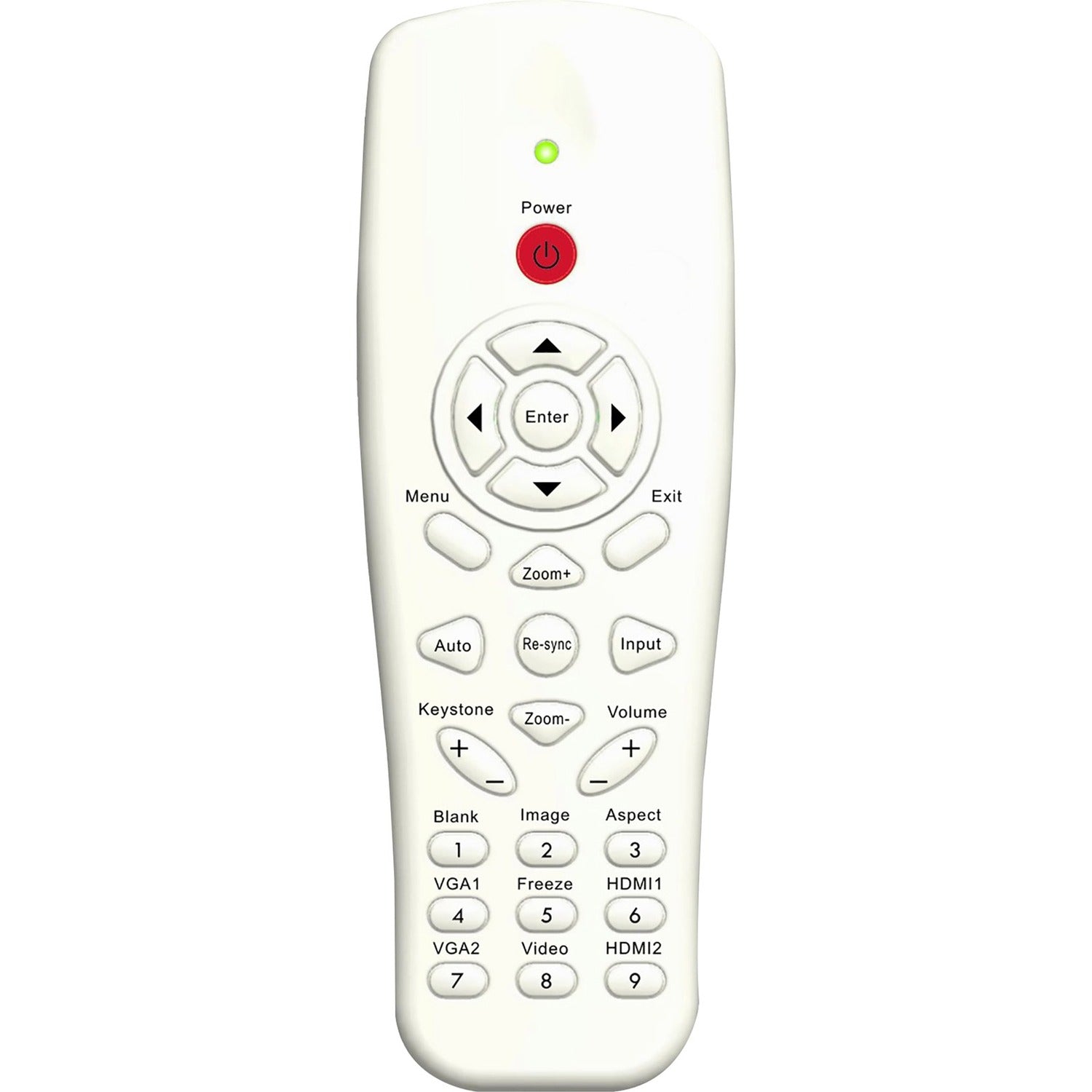 Optoma Device Remote Control - For Projector