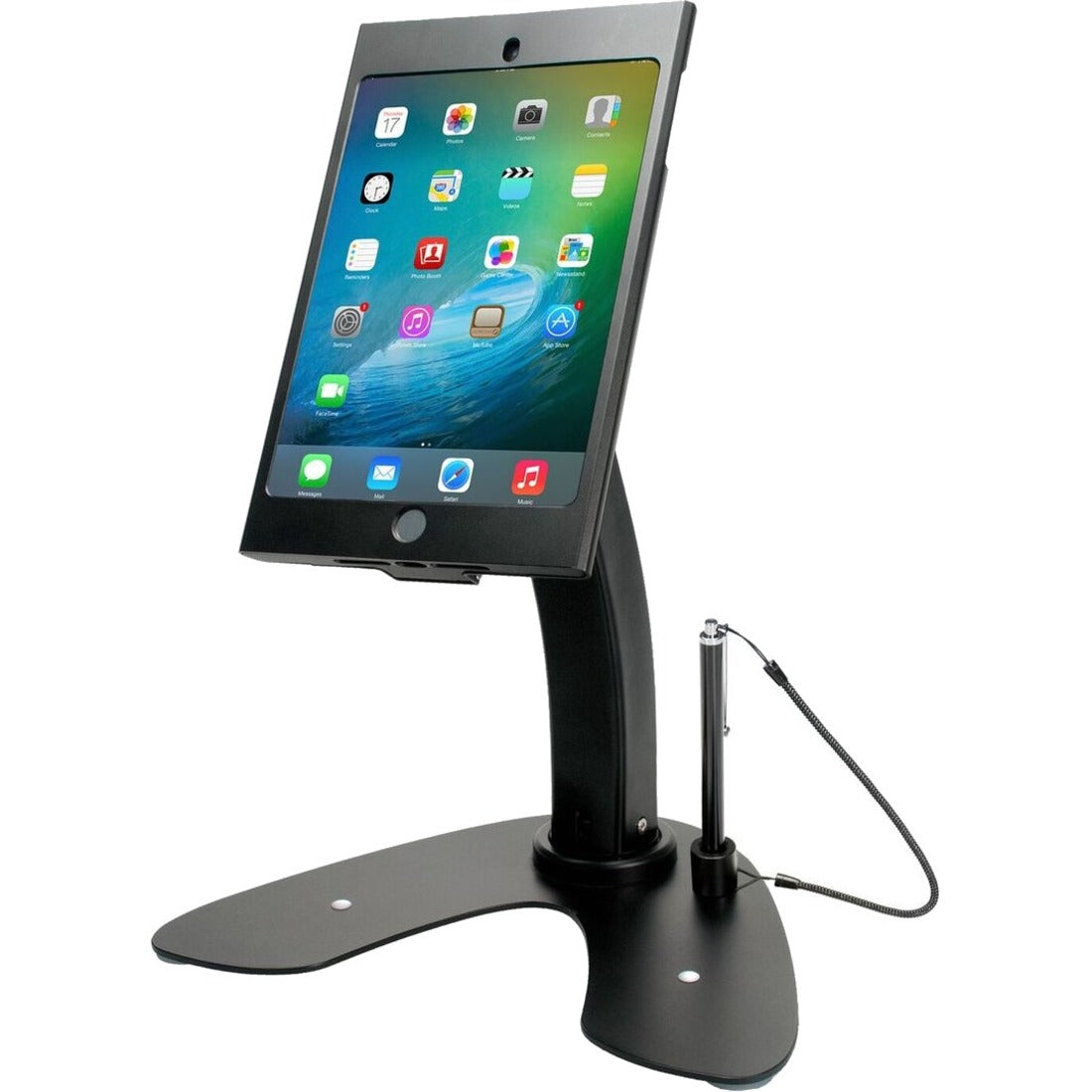 Ergoguys, CTA Digital Dual Security Kiosk Stand W/ Locking Case for iPad mini 1-4 (Black)
