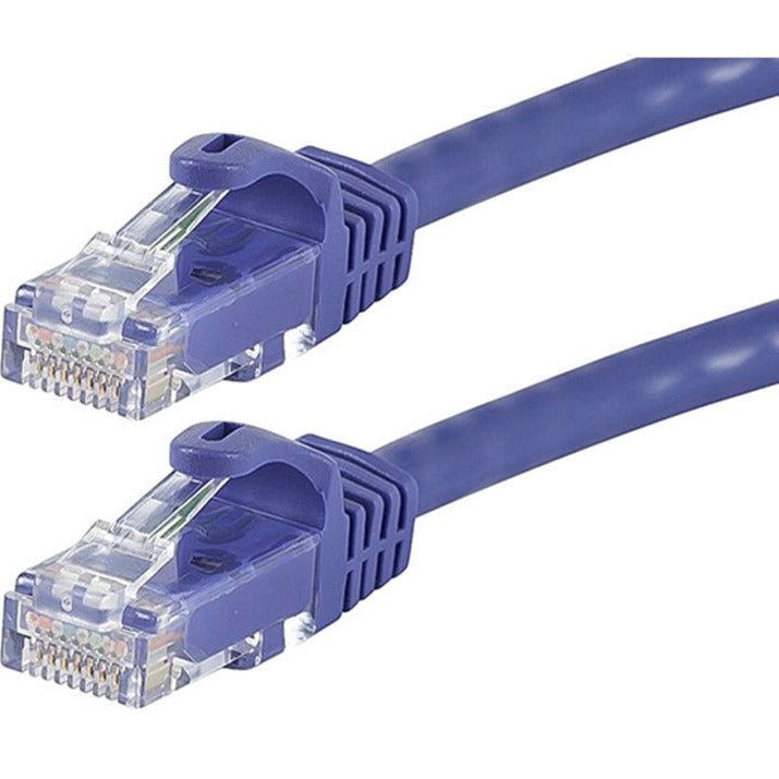 Monoprice FLEXboot Series Cat6 24AWG UTP Ethernet Network Patch Cable, 50ft Purple