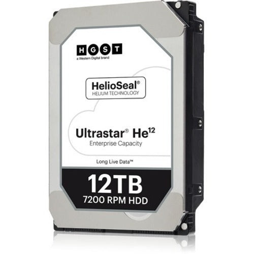 Western HGST Ultrastar He12 HUH721212ALE600 12 TB Hard Drive - 3.5" Internal - SATA (SATA/600)