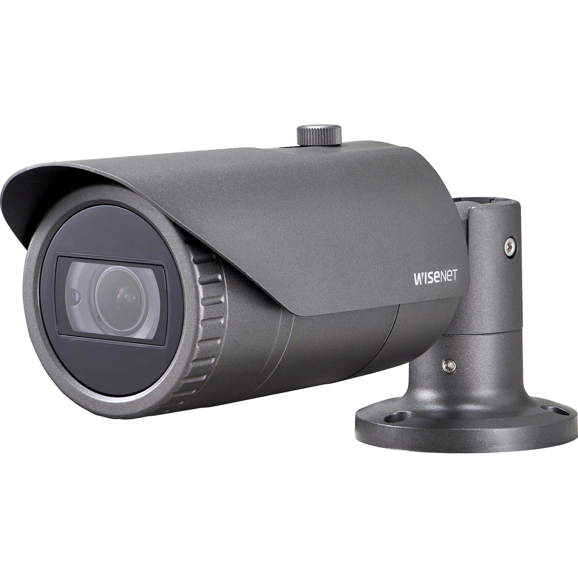Hanwha Wisenet HCO-6070R 2 Megapixel Full HD Surveillance Camera - Color - Bullet - Dark Gray