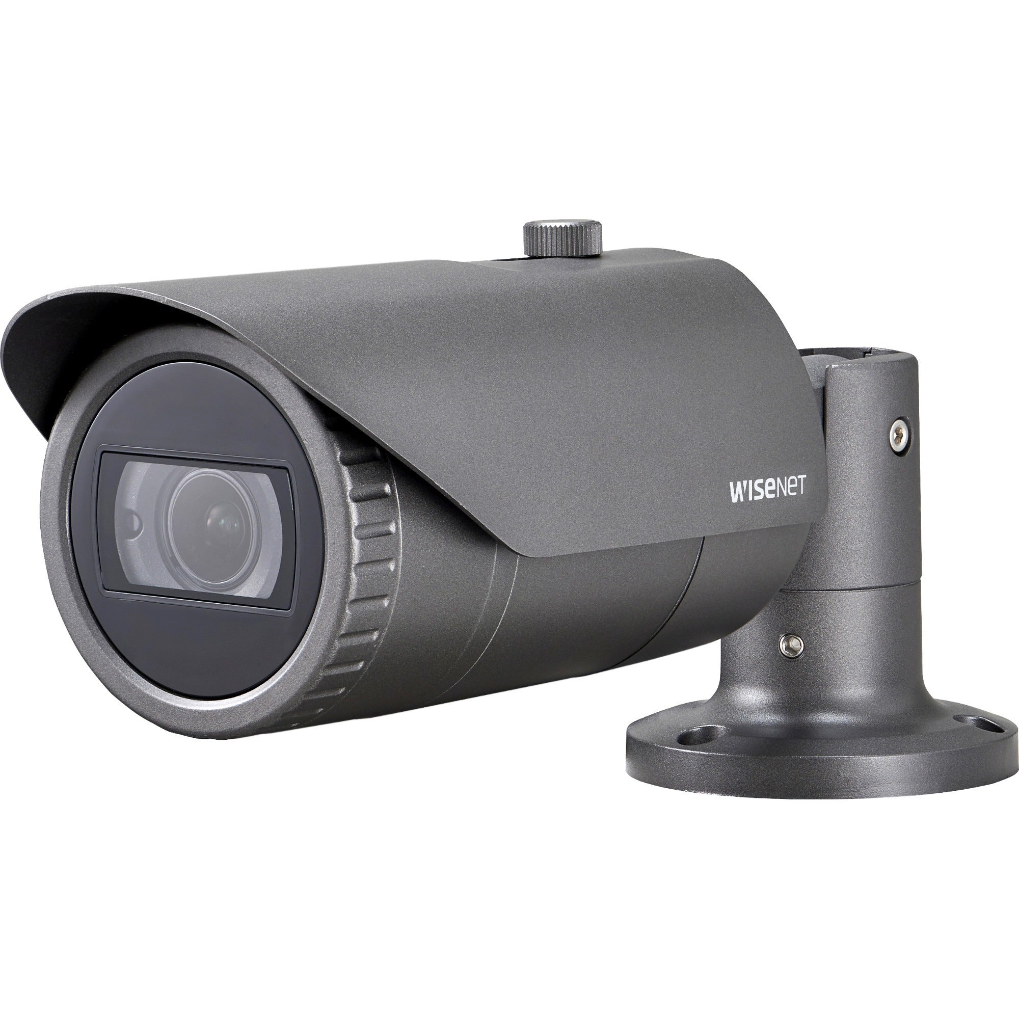 Hanwha Wisenet HCO-6080R 2 Megapixel Full HD Surveillance Camera - Color - Bullet - Dark Gray