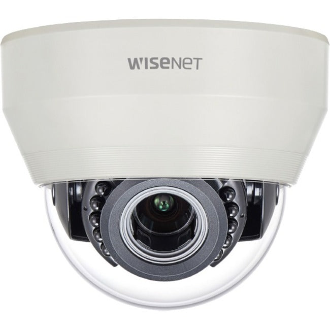 Hanwha Wisenet HCD-6070R 2 Megapixel Indoor/Outdoor Full HD Surveillance Camera - Color - Dome - Ivory