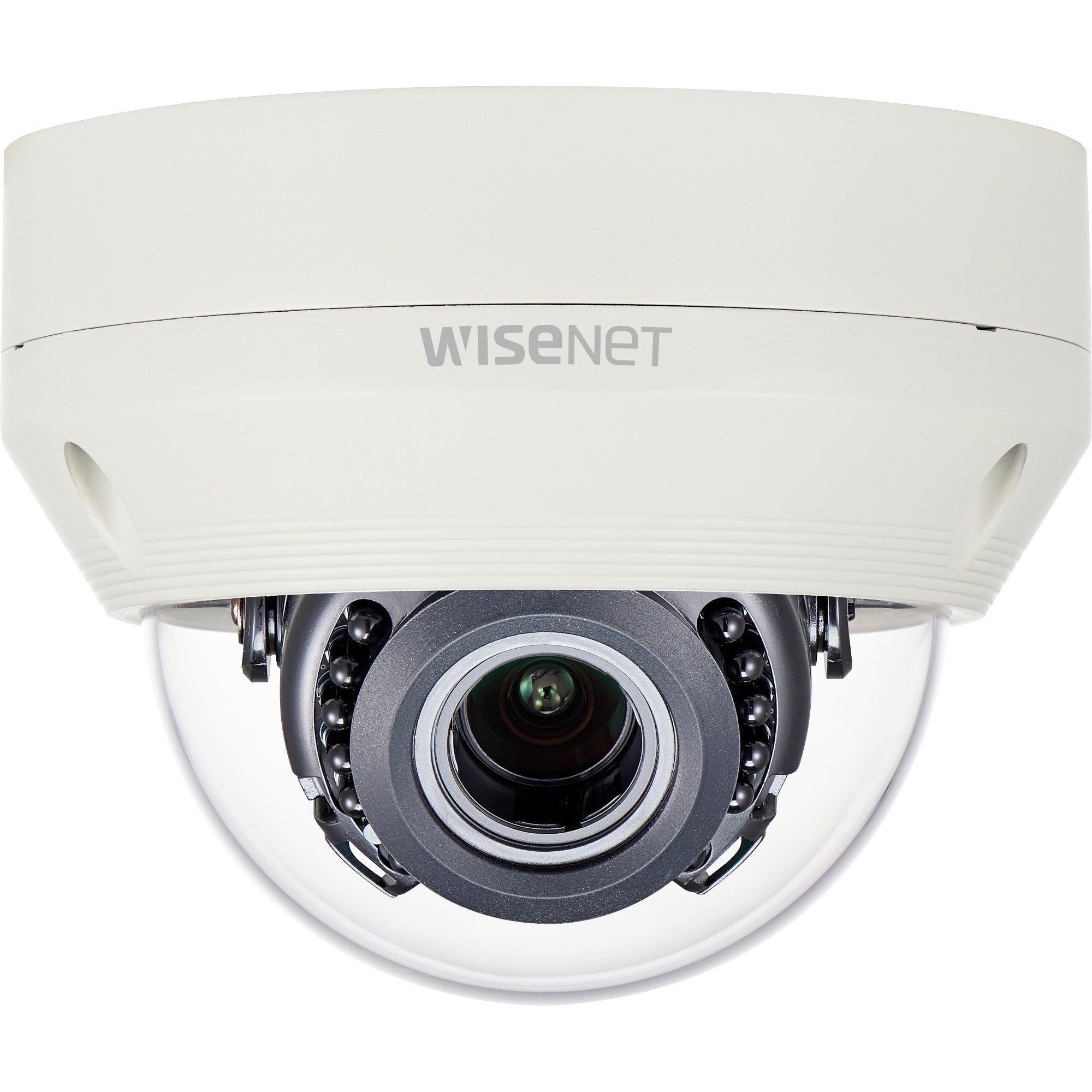 Hanwha Wisenet HCV-6070R 2 Megapixel Indoor/Outdoor Full HD Surveillance Camera - Color - Dome - Ivory