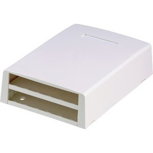 PanNet Mini-Com Mounting Box, CBXF12WH-AY, Surface Mount, White